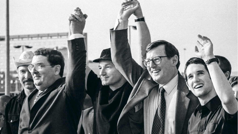 Tim on the gig that helped end the troubles