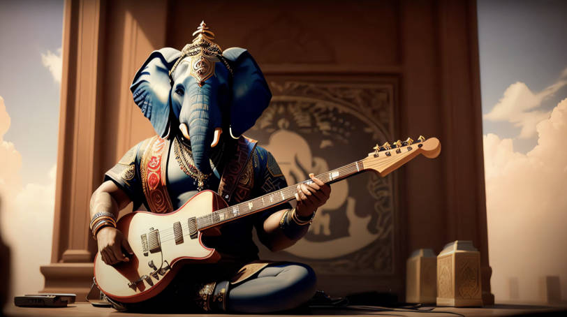 “Like a God” video still