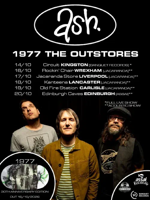 Concert poster for Kanteena, Lancaster on October 18, 2026